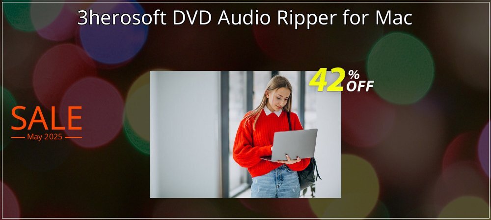 3herosoft DVD Audio Ripper for Mac coupon on National Memo Day offering discount