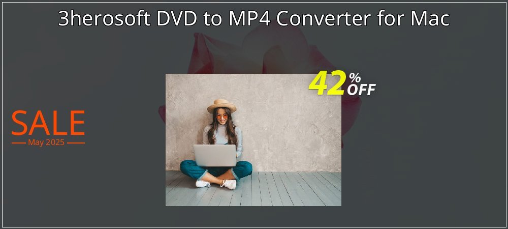 3herosoft DVD to MP4 Converter for Mac coupon on World Party Day discounts