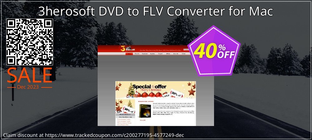 3herosoft DVD to FLV Converter for Mac coupon on World Password Day offer
