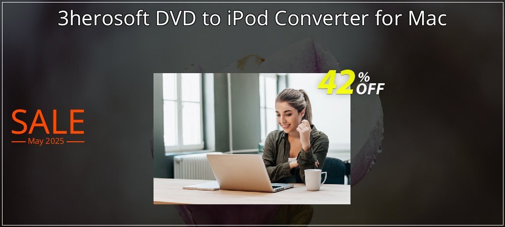 3herosoft DVD to iPod Converter for Mac coupon on National Loyalty Day offering discount