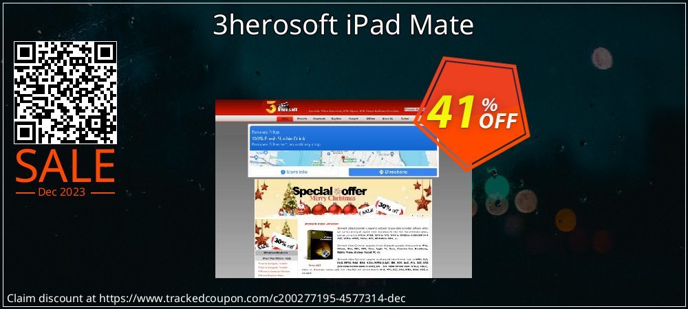 3herosoft iPad Mate coupon on April Fools' Day offer