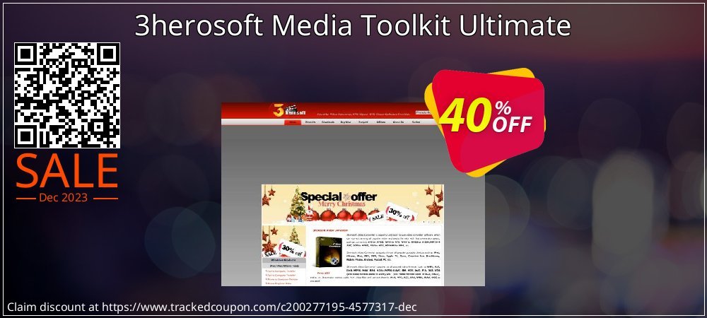 3herosoft Media Toolkit Ultimate coupon on April Fools' Day super sale