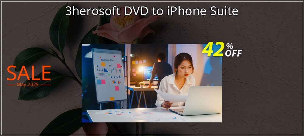 3herosoft DVD to iPhone Suite coupon on Mother's Day super sale