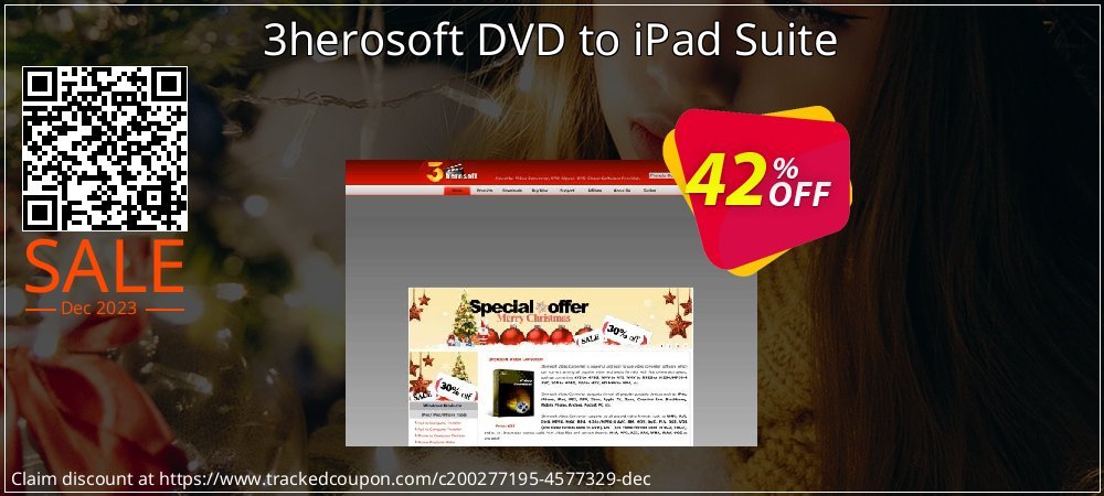 3herosoft DVD to iPad Suite coupon on April Fools' Day promotions
