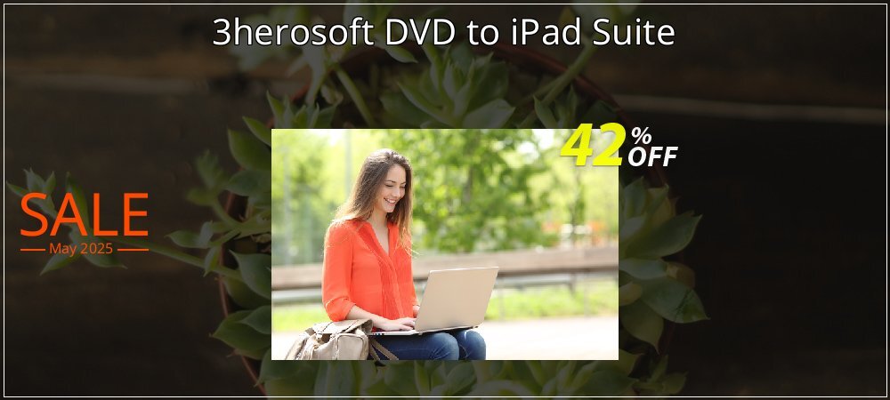 3herosoft DVD to iPad Suite coupon on April Fools' Day promotions