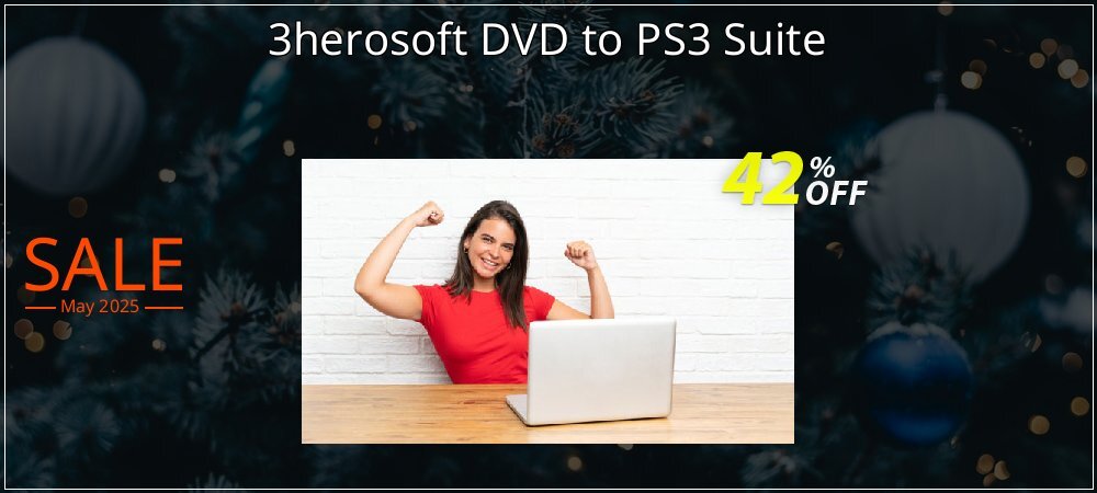 3herosoft DVD to PS3 Suite coupon on National Smile Day offer