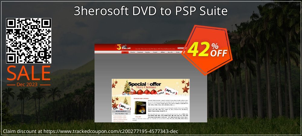 3herosoft DVD to PSP Suite coupon on Easter Day offering sales