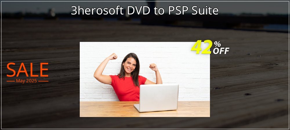3herosoft DVD to PSP Suite coupon on National Pizza Party Day super sale