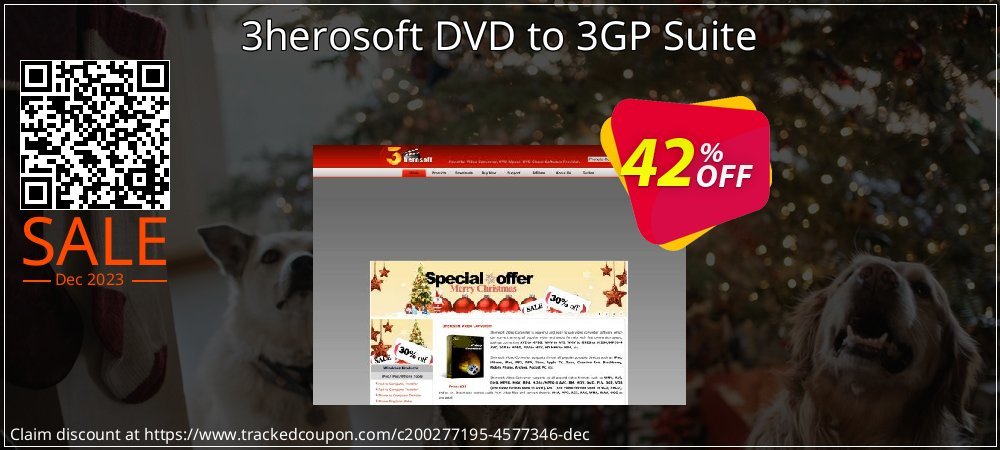 3herosoft DVD to 3GP Suite coupon on National Loyalty Day sales