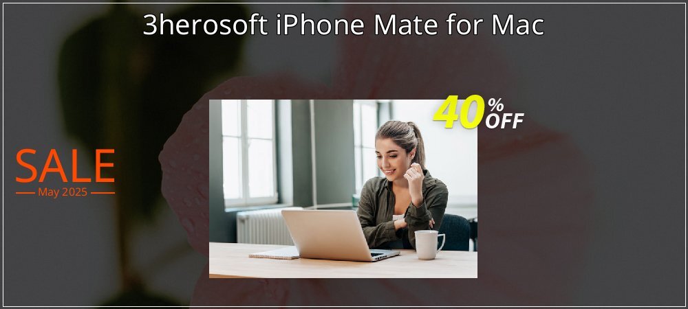 3herosoft iPhone Mate for Mac coupon on National Walking Day offering discount