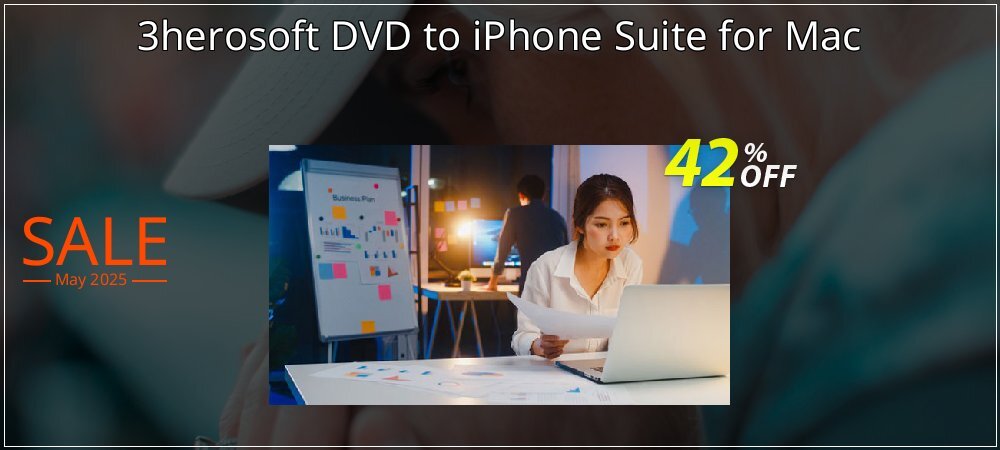 3herosoft DVD to iPhone Suite for Mac coupon on World Password Day sales