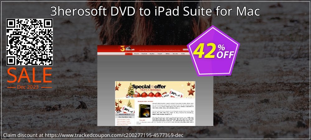 3herosoft DVD to iPad Suite for Mac coupon on World Password Day offering sales