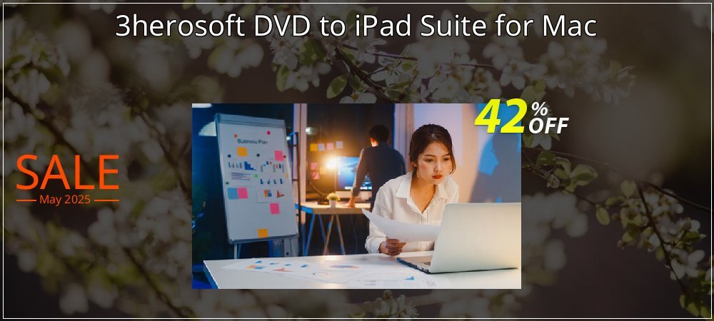 3herosoft DVD to iPad Suite for Mac coupon on National Smile Day offering sales