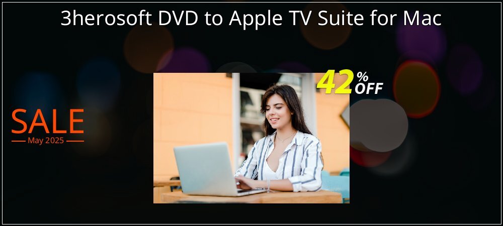 3herosoft DVD to Apple TV Suite for Mac coupon on National Pizza Party Day sales