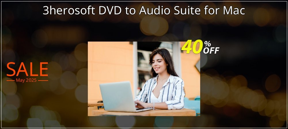 3herosoft DVD to Audio Suite for Mac coupon on National Smile Day deals