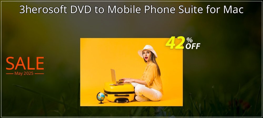 3herosoft DVD to Mobile Phone Suite for Mac coupon on April Fools' Day discount