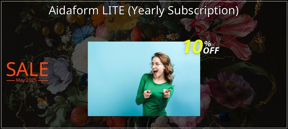 Aidaform LITE - Yearly Subscription  coupon on Tell a Lie Day offer