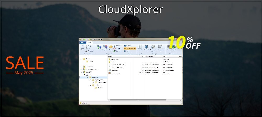 CloudXplorer coupon on Mother's Day sales
