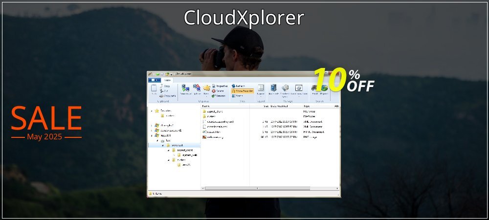 CloudXplorer coupon on Mother Day sales