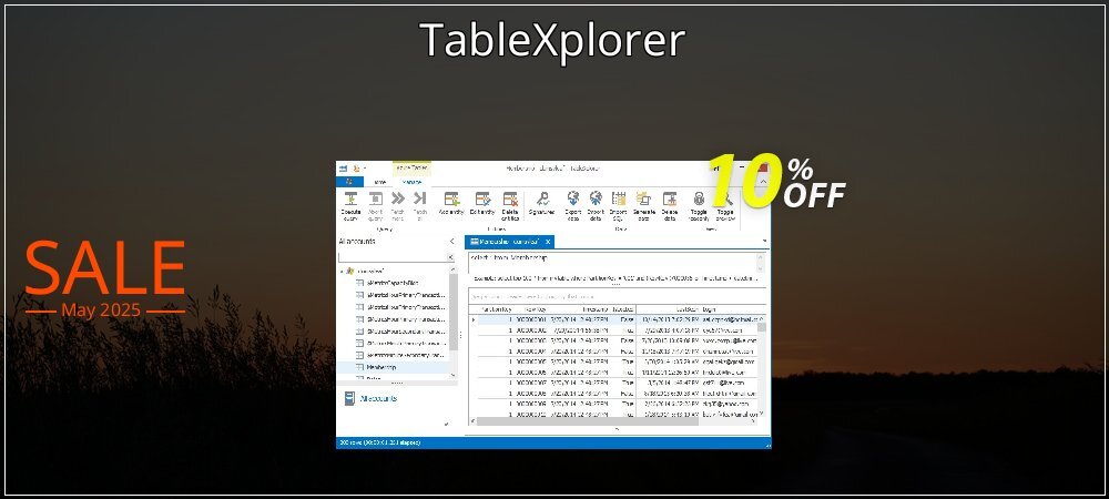 TableXplorer coupon on World Backup Day offer