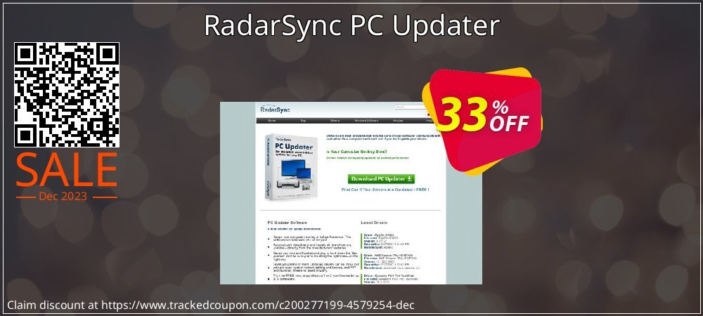 RadarSync PC Updater coupon on Tell a Lie Day discount