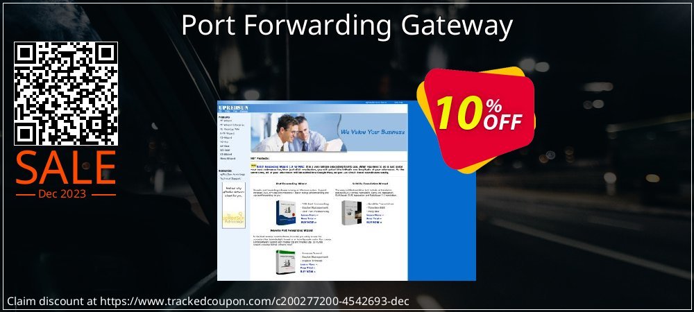Port Forwarding Gateway coupon on Constitution Memorial Day offer