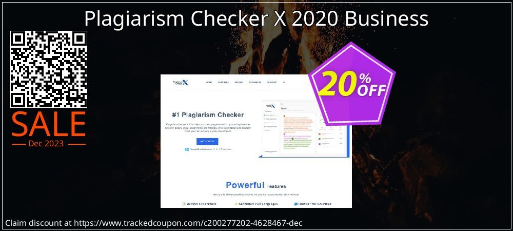 Plagiarism Checker X 2020 Business coupon on Chinese New Year offering sales