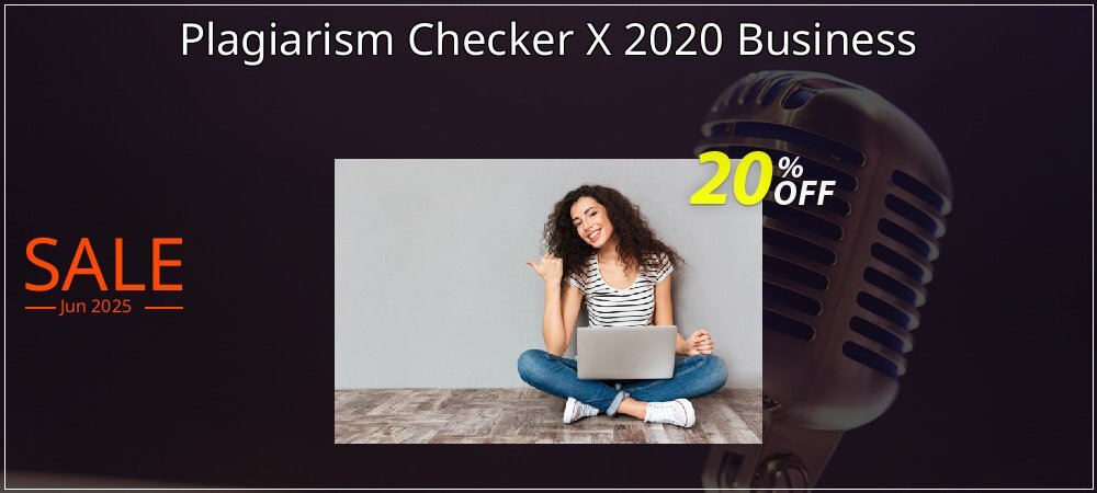 Plagiarism Checker X 2020 Business coupon on April Fools' Day discounts