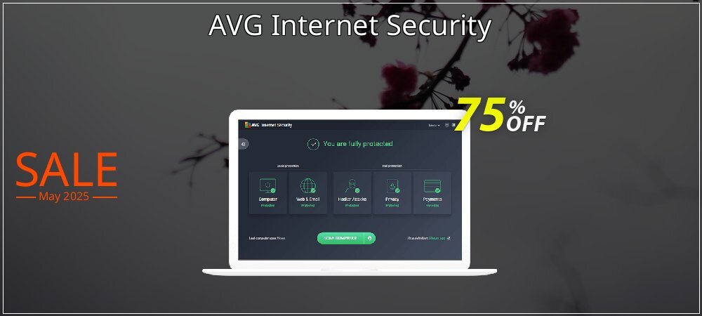 AVG Internet Security coupon on April Fools' Day deals