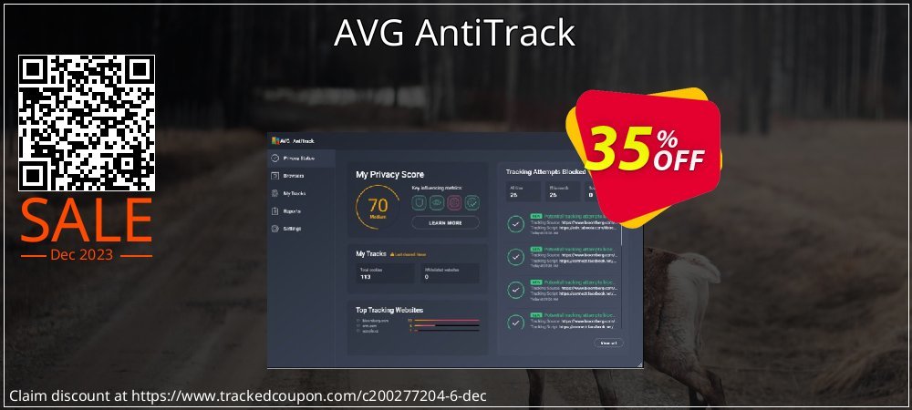 AVG AntiTrack coupon on Christmas offering discount