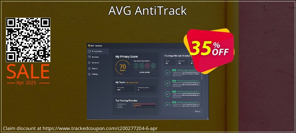 AVG AntiTrack coupon on World Party Day offering sales