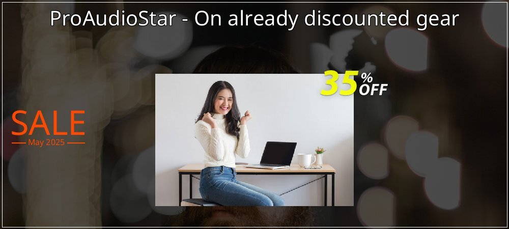 ProAudioStar - On already discounted gear coupon on Working Day offering discount