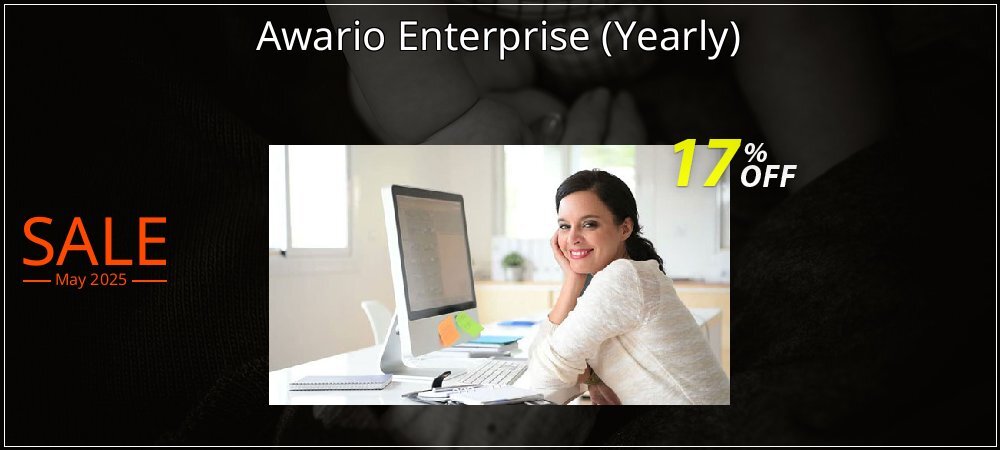 Awario Enterprise - Yearly  coupon on National Smile Day offer