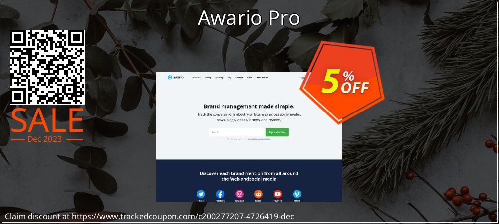 Awario Pro coupon on Tell a Lie Day promotions