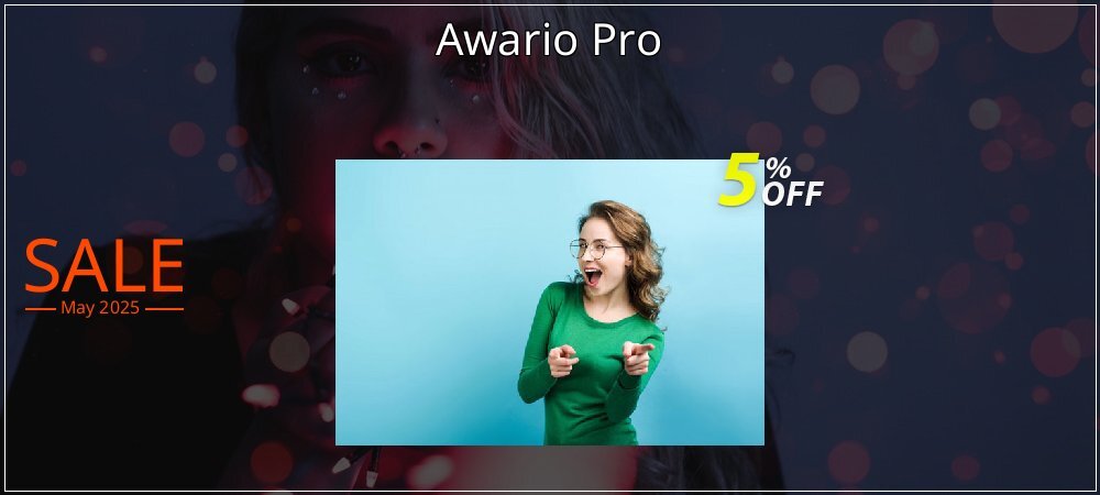 Awario Pro coupon on National Smile Day sales