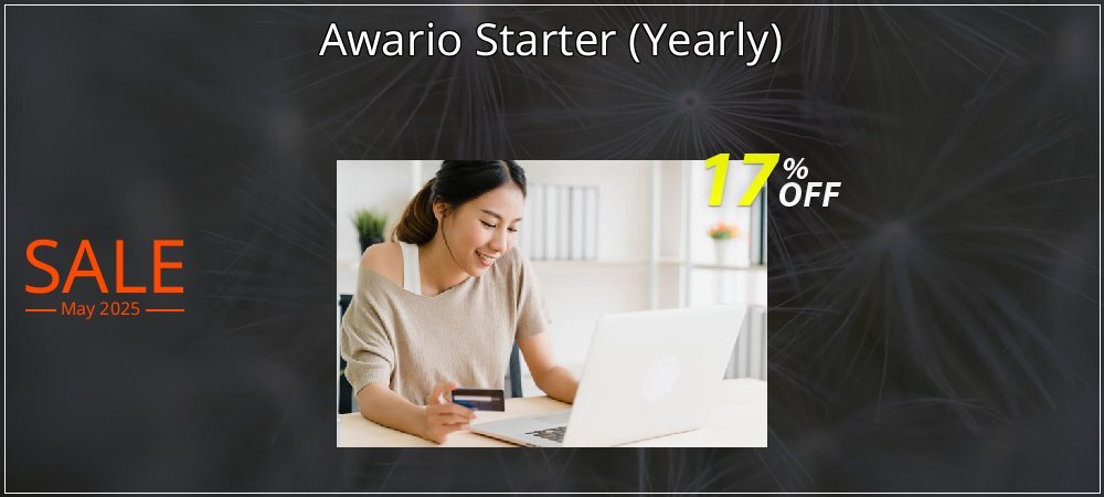 Awario Starter - Yearly  coupon on April Fools' Day super sale