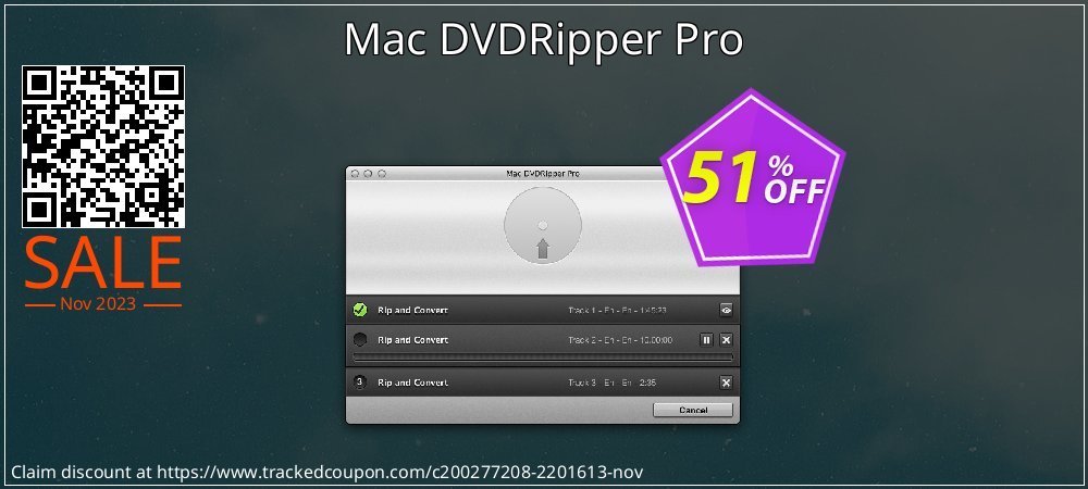 Mac DVDRipper Pro coupon on Easter Day sales