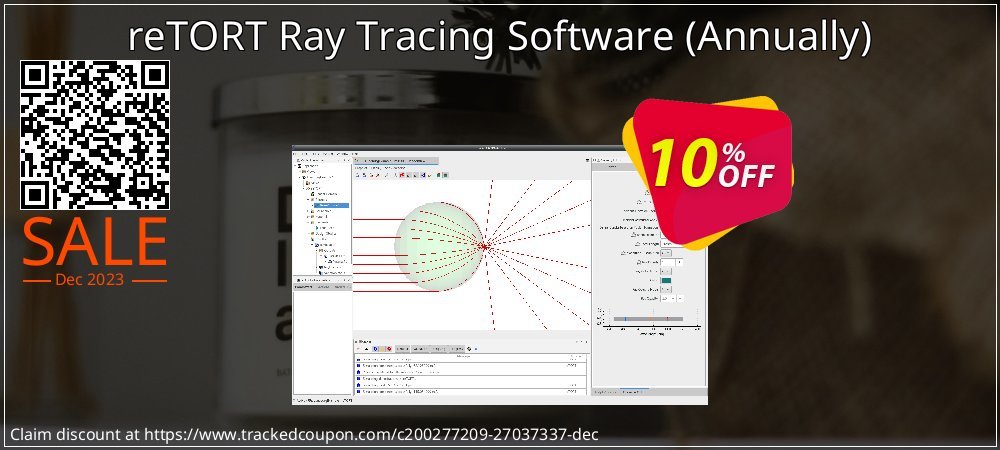 reTORT Ray Tracing Software - Annually  coupon on Working Day deals