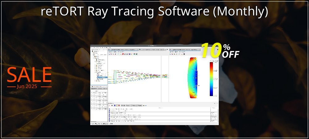 reTORT Ray Tracing Software - Monthly  coupon on Virtual Vacation Day promotions