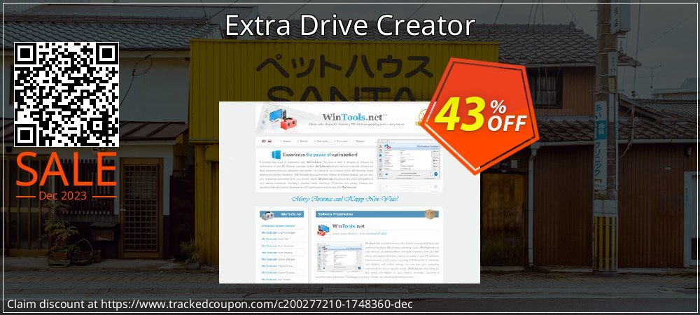 Extra Drive Creator coupon on National Walking Day discounts
