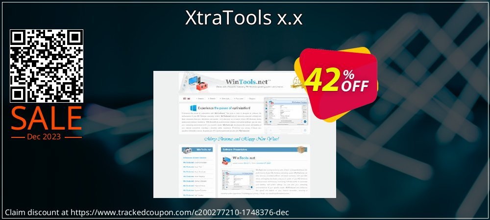 XtraTools x.x coupon on World Party Day offering sales
