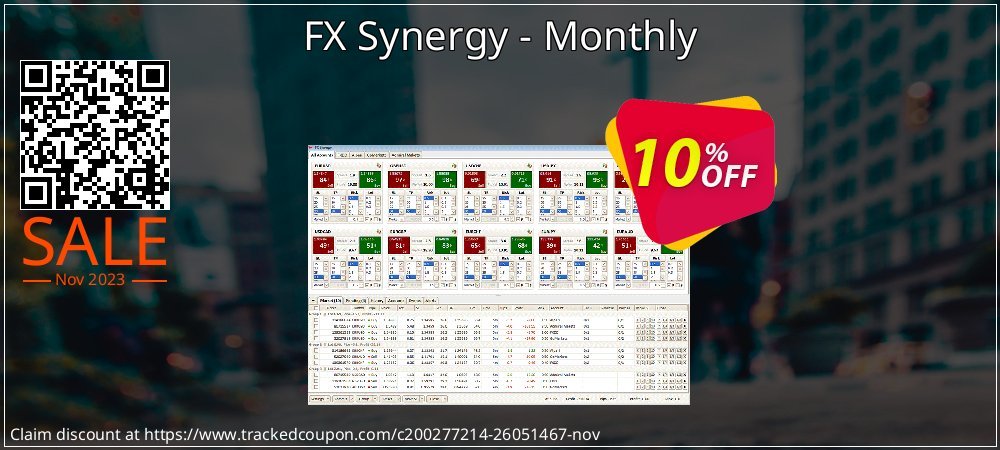 FX Synergy - Monthly coupon on April Fools' Day offering discount