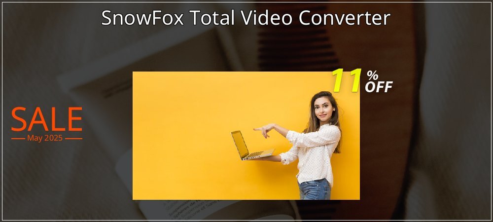 SnowFox Total Video Converter coupon on Constitution Memorial Day sales