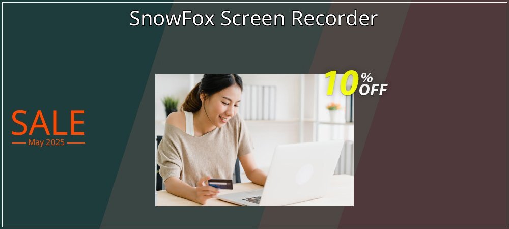 SnowFox Screen Recorder coupon on National Smile Day offer