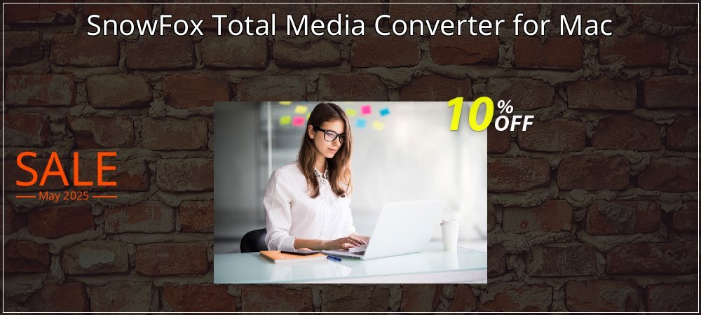 SnowFox Total Media Converter for Mac coupon on National Smile Day sales