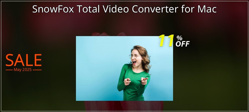 SnowFox Total Video Converter for Mac coupon on World Whisky Day offer