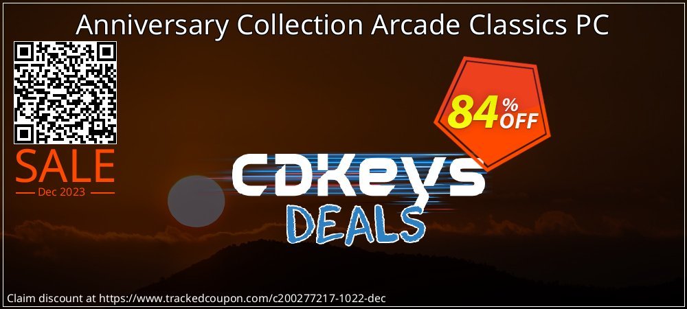 Anniversary Collection Arcade Classics PC coupon on April Fools' Day promotions