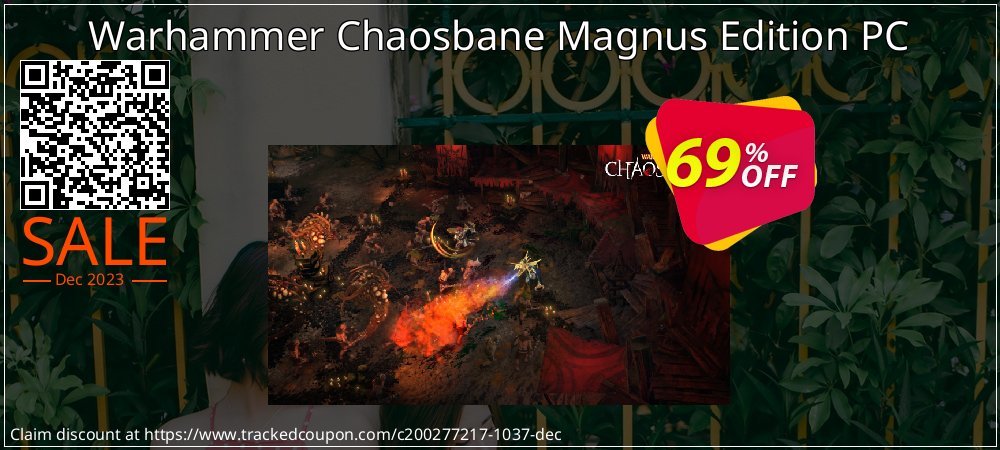 Warhammer Chaosbane Magnus Edition PC coupon on April Fools Day offering discount