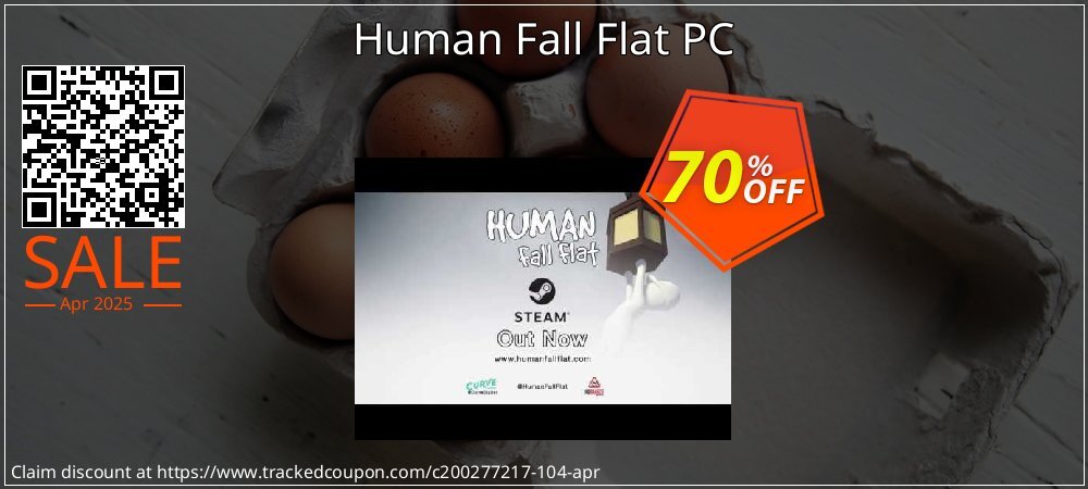 Human Fall Flat PC coupon on Tell a Lie Day promotions