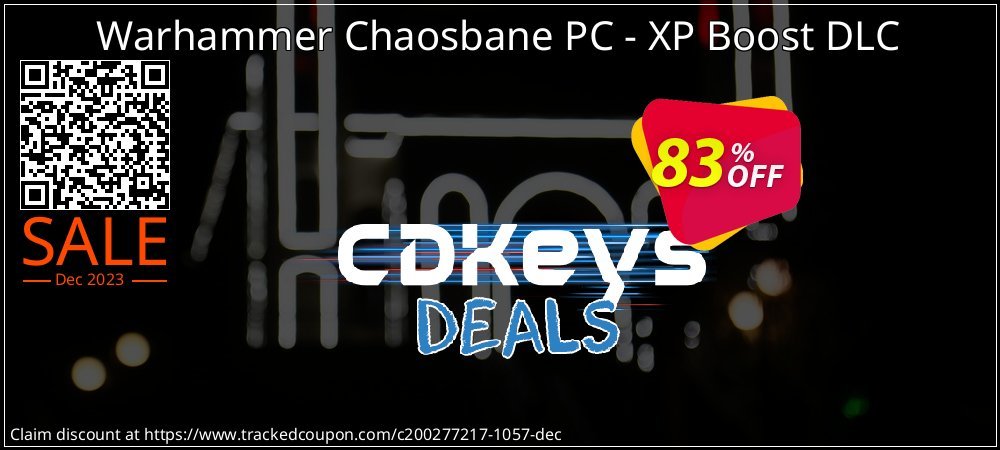 Warhammer Chaosbane PC - XP Boost DLC coupon on April Fools' Day discounts